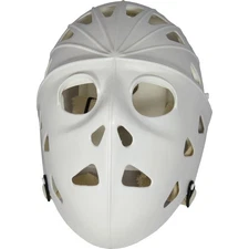Mylec Adult Street Hockey Goalie Mask - High-Impact - Ventilation Holes + Adj...