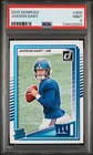2025 PANINI DONRUSS #400 JAXSON DART ROOKIE RC PSA 9