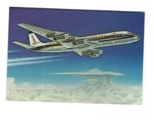 The Aviation Art Collector Series Eastern Airlines Douglas DC-8 VTG postcard UNP
