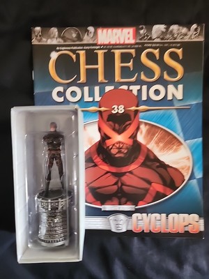 MARVEL Chess Collection CYCLOPS #38 Figure & Magazine 