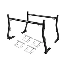 JY PERFORMANCE Truck Ladder Racks 800Ibs Capacity Extendable Pick-up Truck Be...