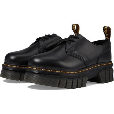 Dr. Martens Womens Audrick 3-Eye Oxfords EU 43 US 11 Black Leather Lace Up EUC
