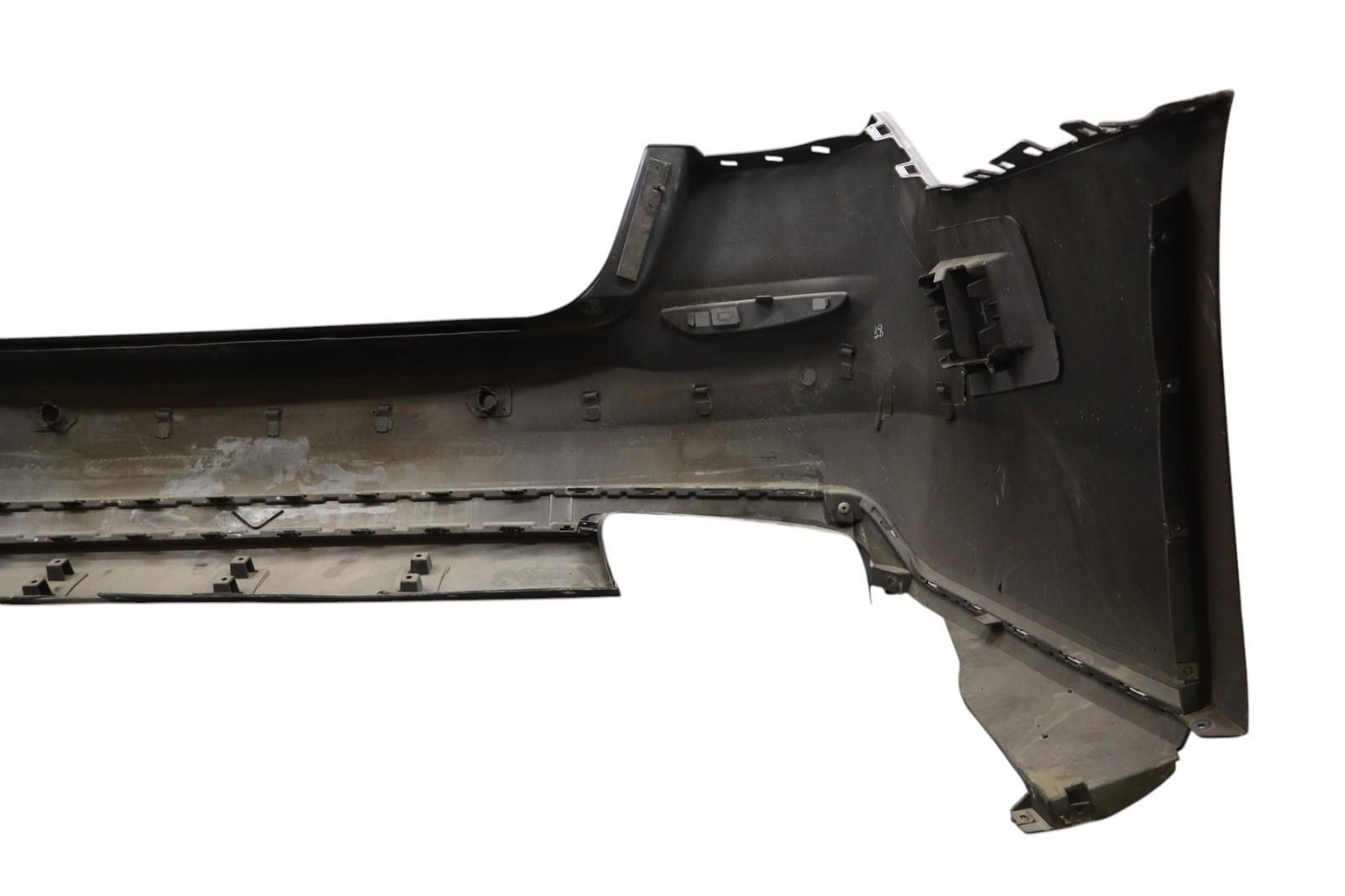 14-17 Maserati Quattroporte M156 Rear Bumper Cover Assembly Gray 670010263 Oem