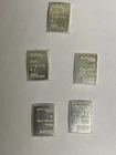 valcambi 1 gram Bars   .999  Fine Silver - Highly Sought After  lot of 15