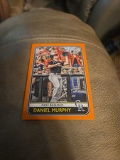 2020 Topps Big League Orange #165 Daniel Murphy Baseball Card Colorado Rockies