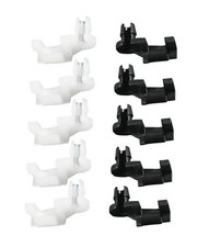 10 PCS Door Lock Rod Clip,Automotive Clips Replacement,Car Accessories,1/4"