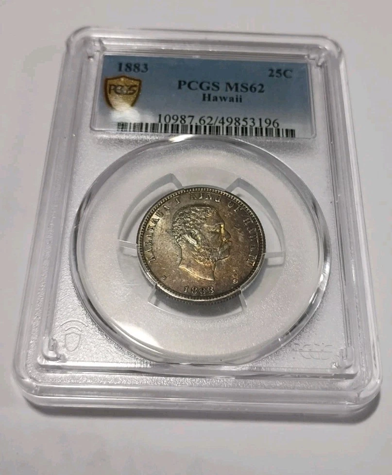 MS 62 Graded 1883 Year Kingdom of Hawaii Coins for sale | eBay