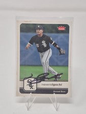 Tadahito Iguchi 2006 Fleer Upper Deck Autograph On-Card White Sox - No Cert/Auth