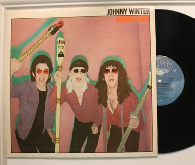 Johnny Winter Lp Raisin' Cain On Blue Sky - Vg+ To Vg++/ Vg++ | eBay