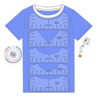 Eurowagens T Shirt Ruler Guide FüR Vinyl Ausrichtung T Shirt Ruler Zentrierung