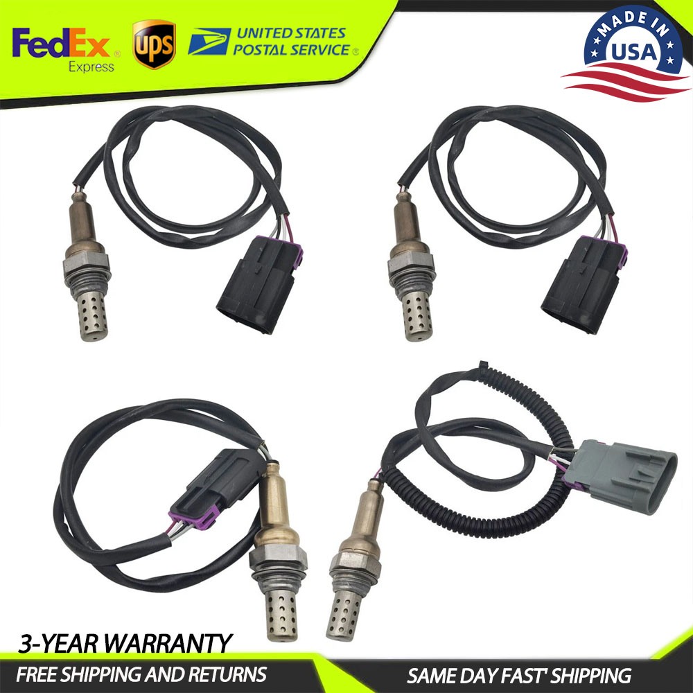 4pcs Oxygen Sensor For Kia Sorento 3.3L 3.8L 2007-2009 Upstream+Downstream
