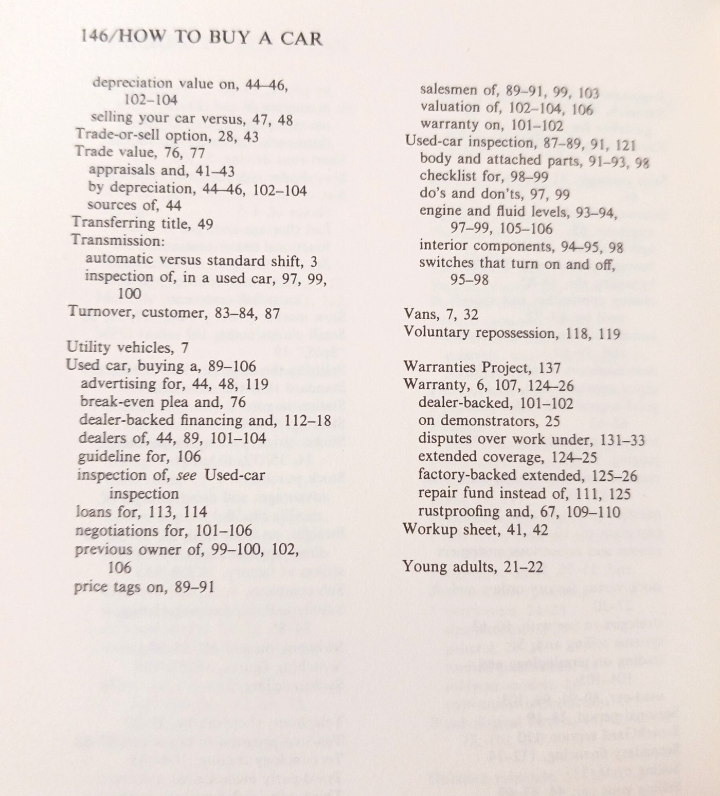 VTG How to Buy a Car - Consumer Guide, Negotiating Edge, Bargaining Power