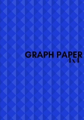 Graph Paper 4x4 by Plan B. Designs (English) Paperback Book