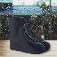 Waterproof Rain Shoe Covers Anti-Slip Overshoes for Men Women Boots