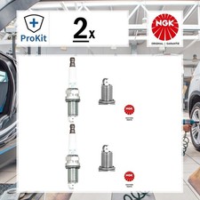 2x Ngk 91112 Zündkerze für Mitsubishi OUTLANDER III ECLIPSE CROSS (GK_ GL_)