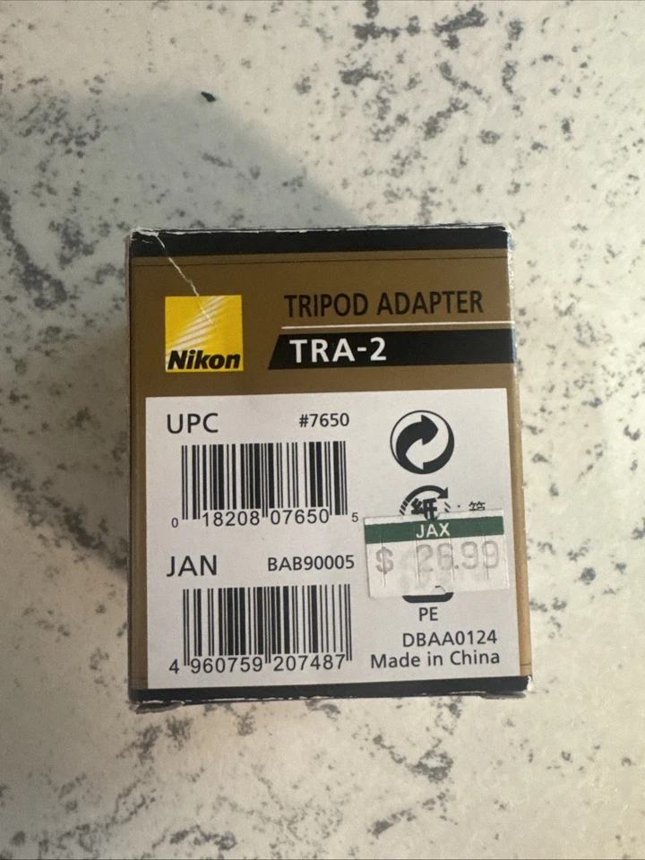 Adaptador de trípode Nikon TRA-2 para acción / Aculon / Action EX / binoculares marinos Foto 2 de 2