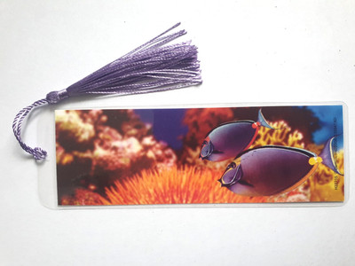Tropische Fische LESEZEICHEN Meer Taucher Tierliebhaber Geschenk x Ihn Souvenir