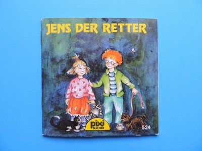 Pixi Buch alt - Nr. 524 Jens der Retter - 1.  Aufl. 1988