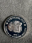 1978 Engelhard Stevcoknit Stevcowovens 1 OZ. .999 Silver Round Fabrics