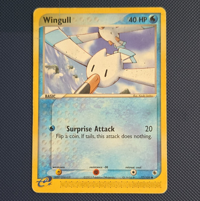 The Pokémon Company Wingull 77/109 Ruby & Sapphire Regular English 40HP