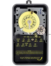 Intermatic T1471br Electromechanical Timer,24 Hour,4Pst