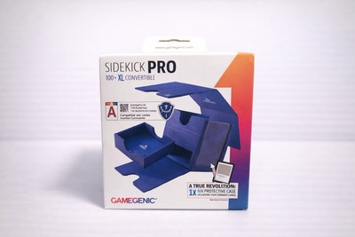 Gamegenic Deck Box Deck Box Sidekick Pro 100+ XL BLUE Commander, GGS20186ML