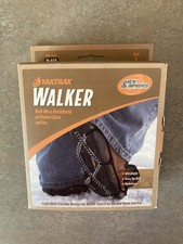 NIB Yaktrax Light Spikeless Traction Grips Shoes/Boots Walking Ice Snow - S