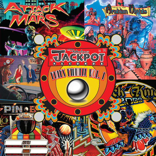 Jackpot Plays Pinball, Vol. 1 (Transparent Red Vinyl LP)