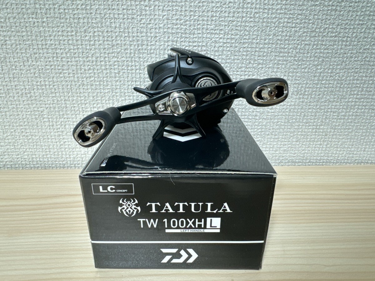 Daiwa Baitcasting Reel 24 TATULA TW 100XHL Left 8.1:1 Daiwa Baitcasting Reel 24 TATULA TW 100XHL Left 8.1:1