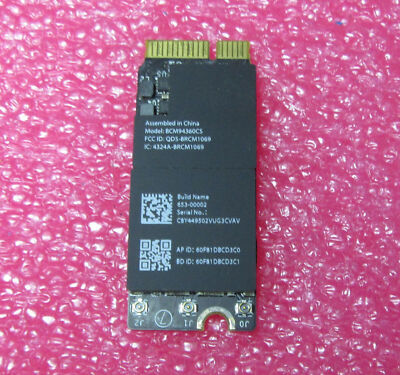 Genuine Apple AirPort Wifi & Bluetooth Card 653-00002 for Mac Mini A1347 2014