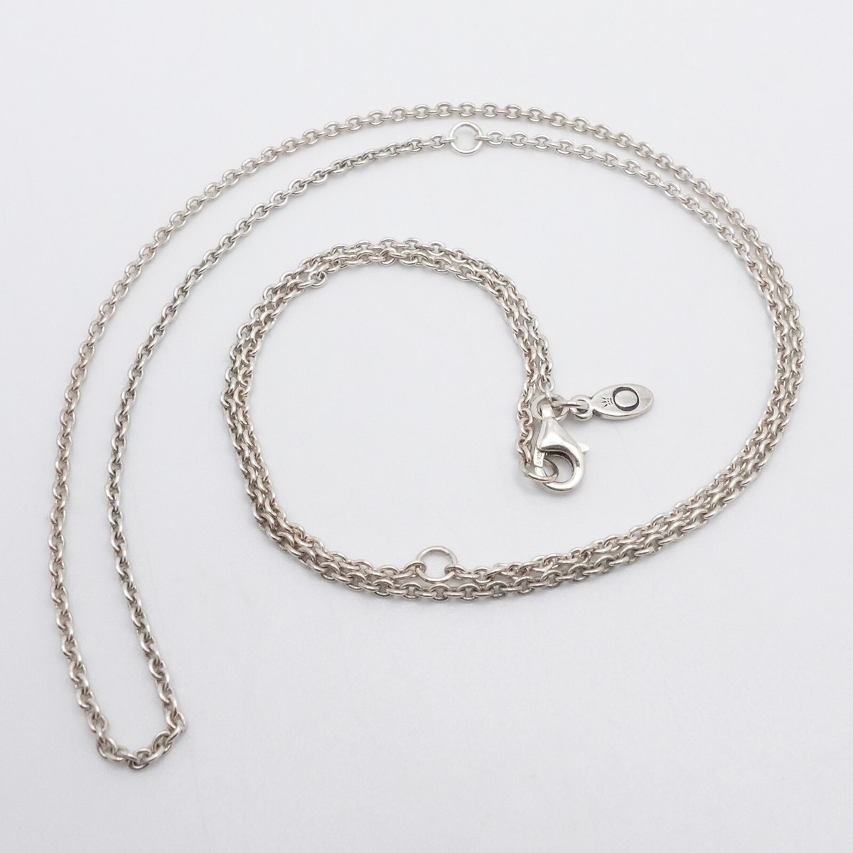 Authentic Pandora Moments Sterling Silver Cable Chain Adjustable