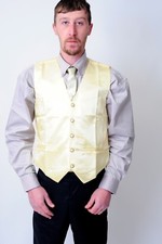 Mens formal party Wedding waist coat Waiters Waistcoats in 20 colors All sizes