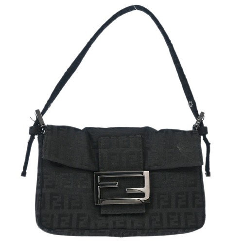 Fendi Black Zucchino Handbag 2119/8BK005/019 164937