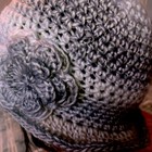 Gray White Tan Soft. Winter Spring Fall CLOCHE CAP FLAPPER HAT  HAND CROCHET new — photo 3