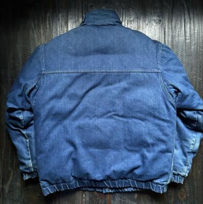 Denim Fireman Down Jacket | eBay