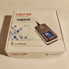 DigitalPersona USB Fingerprint ReaderScanner U.ARE.U5160 TestdWorking Read Desc