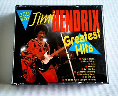 ►JIMI HENDRIX ►GREATEST HITS ►3 CD BOX ►CLASSIC POWER HARD ROCK OLDIES - Bild 1 von 4