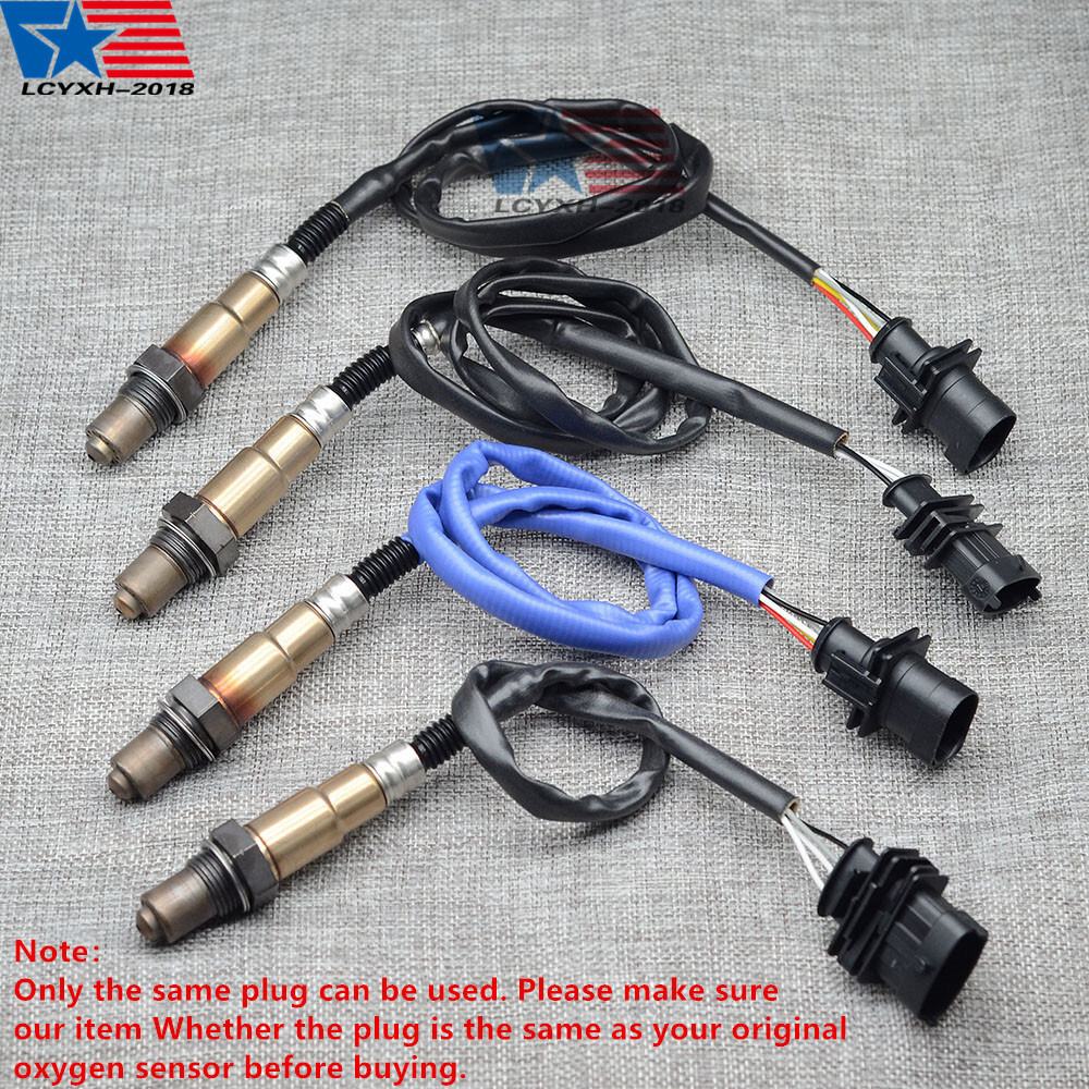 4Pcs Oxygen O2 Sensor For Maserati Ghibli 2014-2020 Levante 2017-2020 3.0L Turbo
