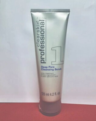 Avon (QTY 2) CLEARSKIN.. PROFESIONAL. DEEP PORE  CLEANSING SCRUB  ACNE TREATMENT