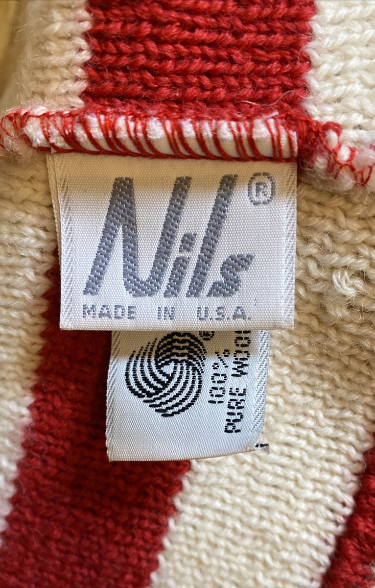 Vintage Nils Pure Wool Skiwear Ski Snow Hat Beanie Winter | eBay display picture 2