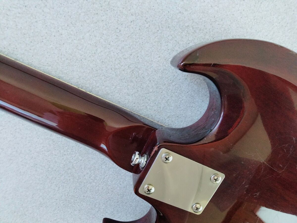 GRECO SG type electric guitar, Japan vintage, Japanese electric 