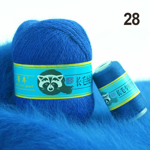US 70g Soft Mink Velvet Wool Yarn DIY Hand Knitting Cashmere Wool Crochet Thread - Picture 37 of 48