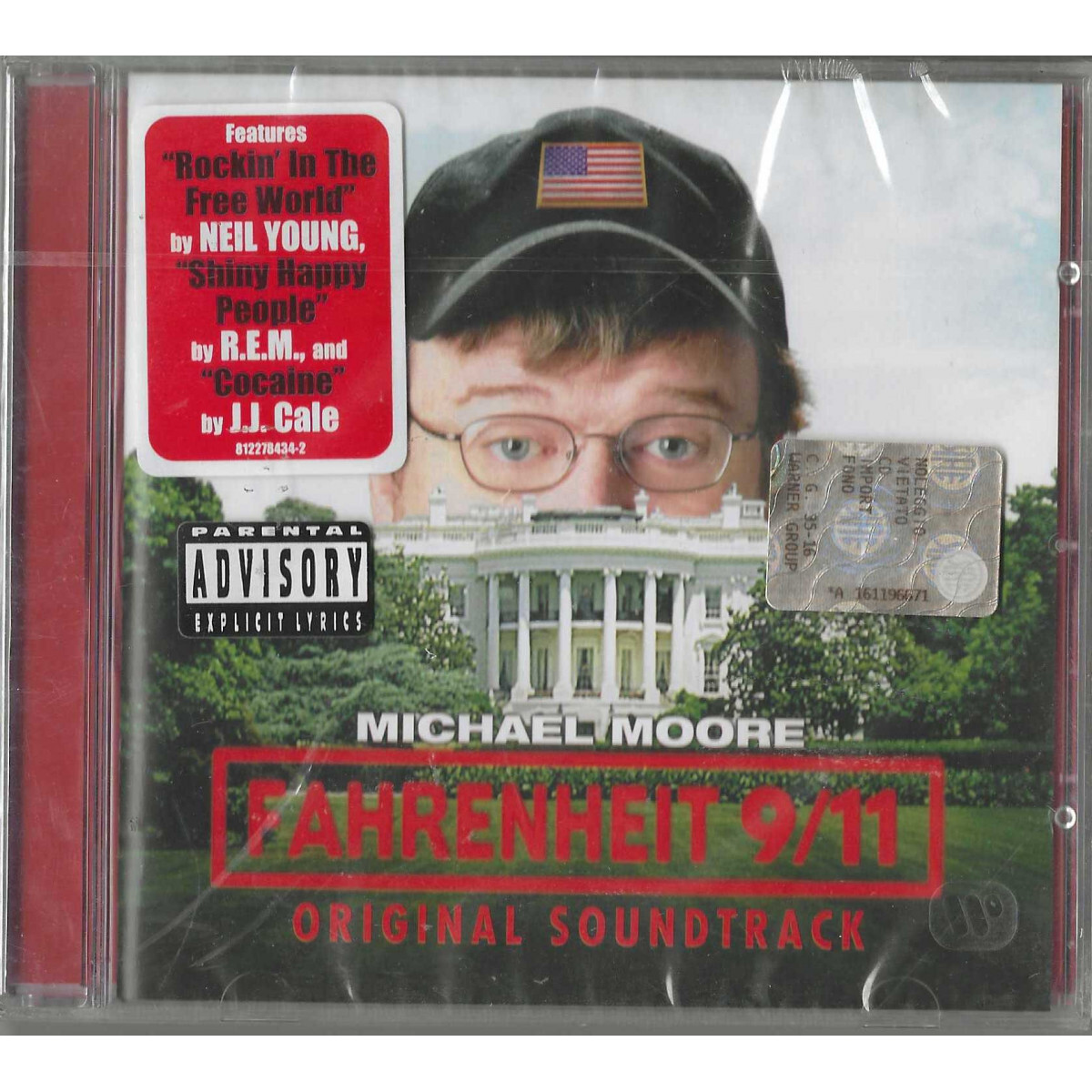 Various CD Fahrenheit 9, 11 / Warner Bros - 8122784342 Sealed