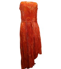 Nwt Milly Irene Ribbed Tropical Print Dress 4