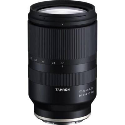 Tamron 17-70mm f/2.8 Di III-A VC RXD Lens for Sony E APS-C Mirrorless Cameras