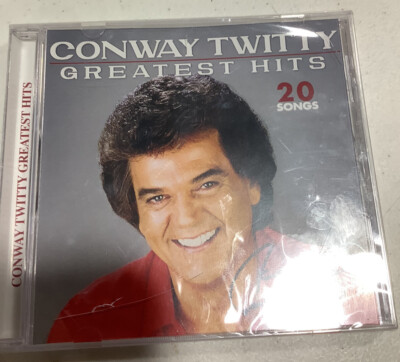 Conway Twitty  20 Greatest Hits - Circa 2019 Medley S.R.  NEW  CD Cover Cracked