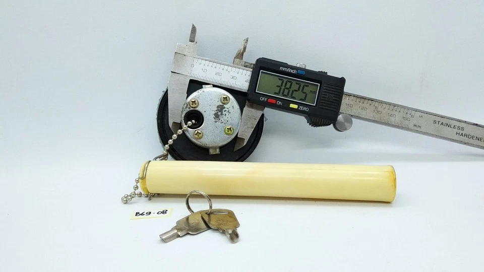 油箱盖燃油表和钥匙套装 38 毫米本田 CS90 雅马哈 AS1 更多 — 第 3/4 张图片