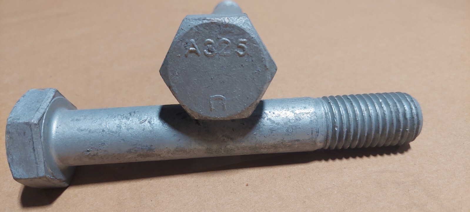 1"8X 61/2" Hex Head Structural Bolt A325 Galvanized eBay