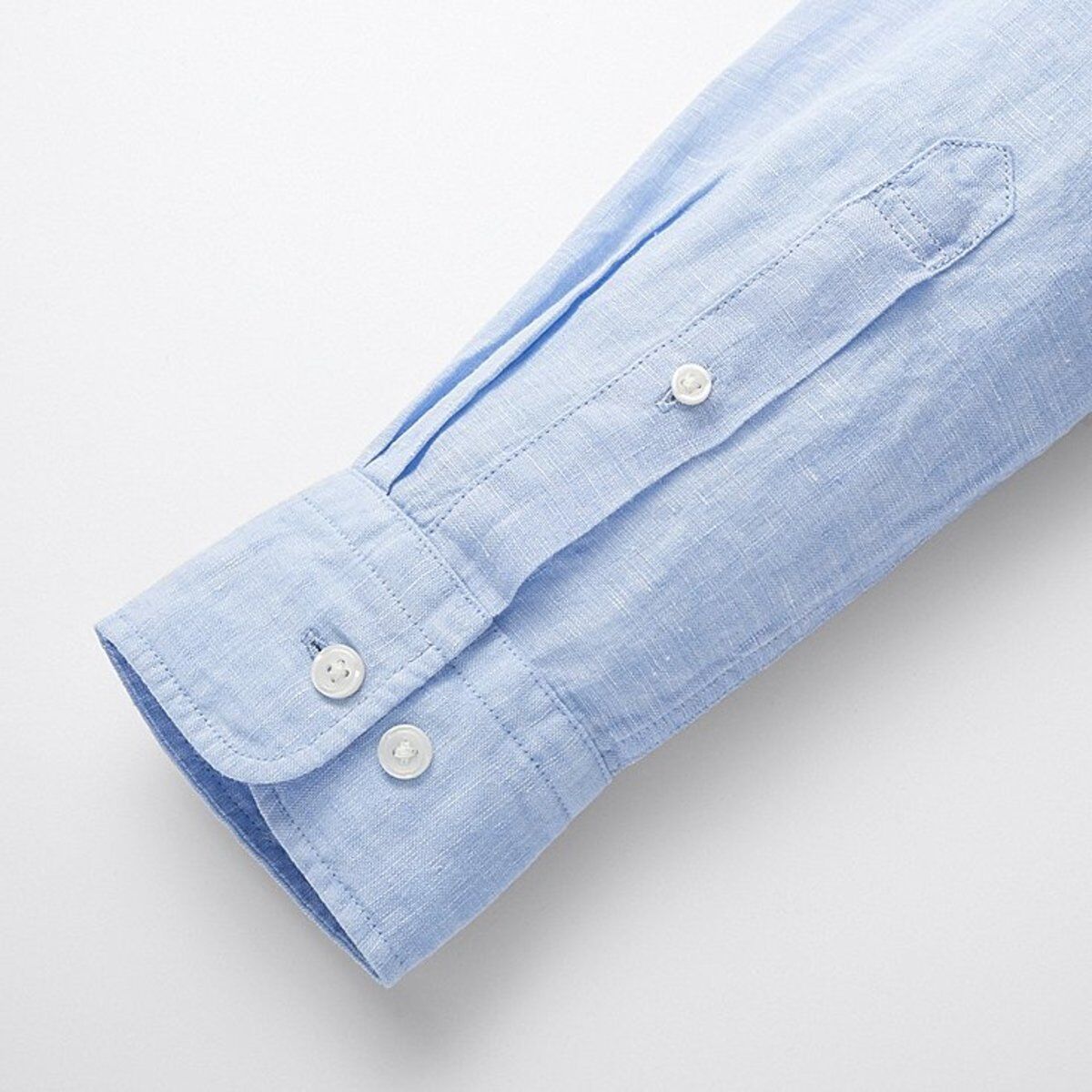 Mens Linen Shirt : FRENCH BLUE