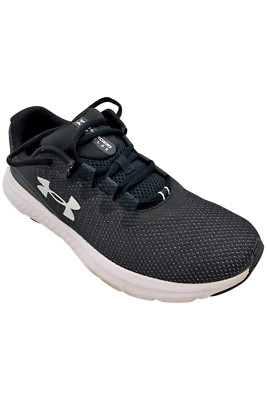 Under Armour Men's Charged Impulse 3 Sneaker Black/Metallic Silver